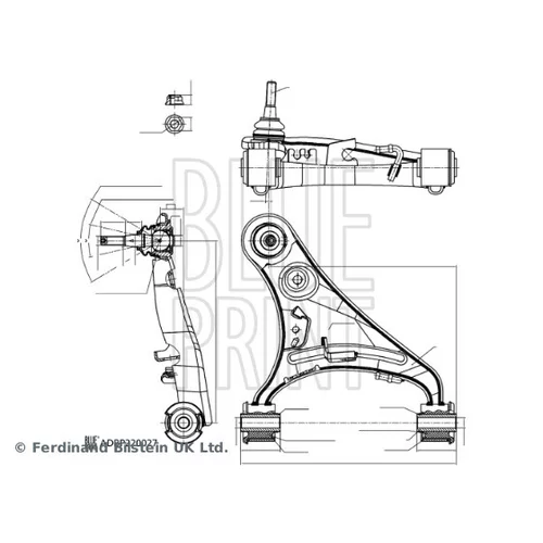 Rameno zavesenia kolies BLUE PRINT ADBP860192