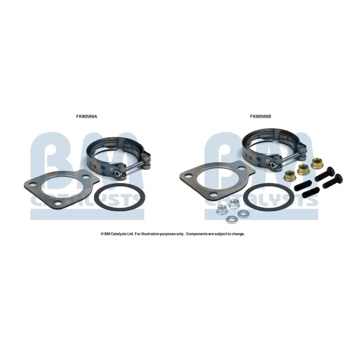 Katalyzátor - montážna sada BM CATALYSTS FK80566