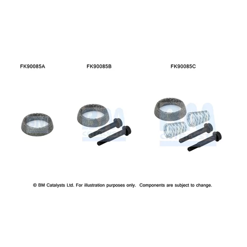 Katalyzátor - montážna sada BM CATALYSTS FK90085