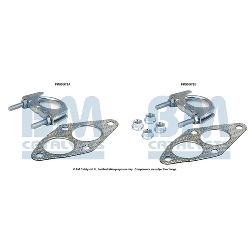 Katalyzátor - montážna sada BM CATALYSTS FK90978