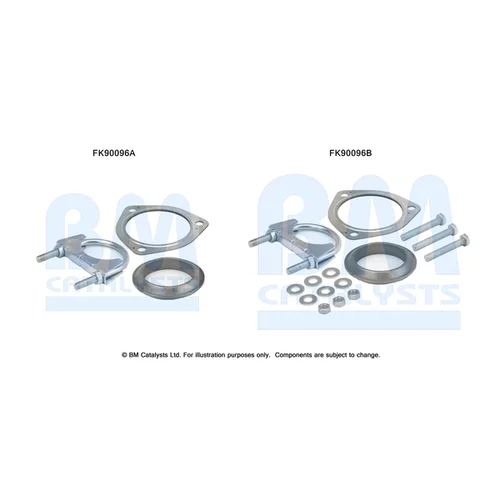 Katalyzátor - montážna sada BM CATALYSTS FK90096