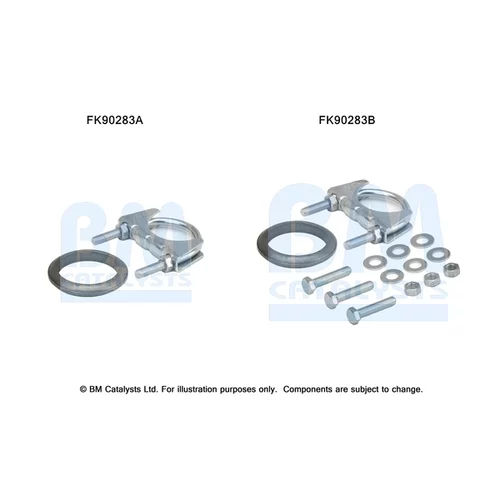 Katalyzátor - montážna sada BM CATALYSTS FK90283