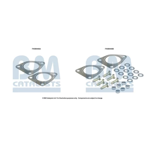 Katalyzátor - montážna sada BM CATALYSTS FK90440