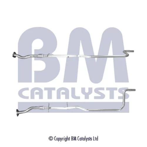 Výfukové potrubie BM CATALYSTS BM50007