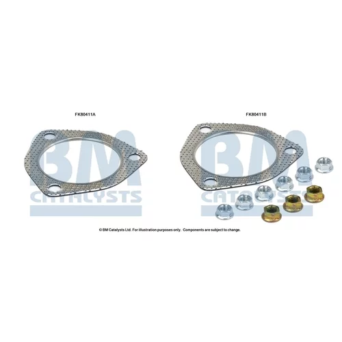 Katalyzátor - montážna sada BM CATALYSTS FK80411