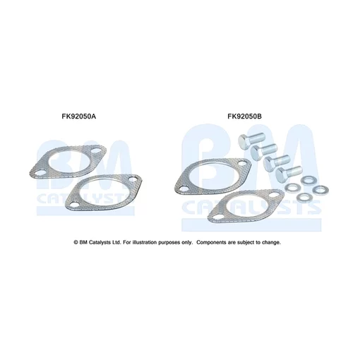 Katalyzátor - montážna sada BM CATALYSTS FK92050