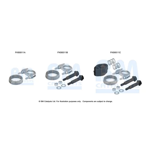 Katalyzátor - montážna sada BM CATALYSTS FK90011