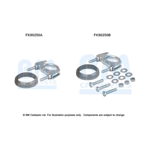 Katalyzátor - montážna sada BM CATALYSTS FK90250