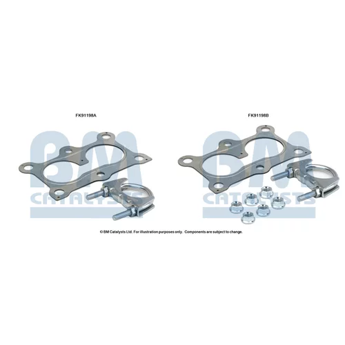 Katalyzátor - montážna sada BM CATALYSTS FK91198