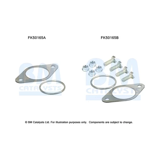 Montážna sada pre výfukovú trubku BM CATALYSTS FK50165