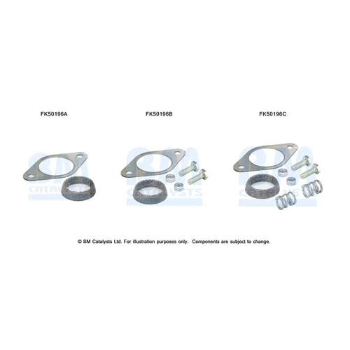 Montážna sada pre výfukovú trubku BM CATALYSTS FK50196