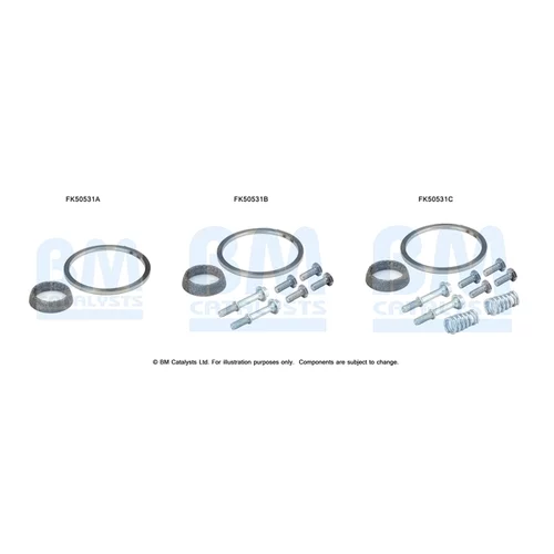 Montážna sada pre výfukovú trubku BM CATALYSTS FK50531