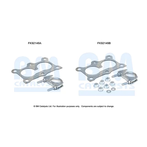 Katalyzátor - montážna sada BM CATALYSTS FK92149