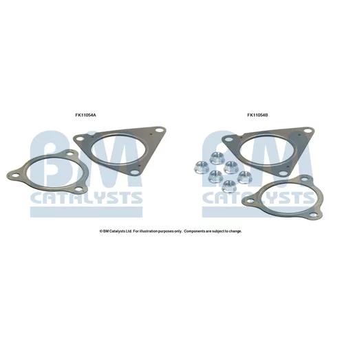 Filter pevných častíc - montážna sada BM CATALYSTS FK11054