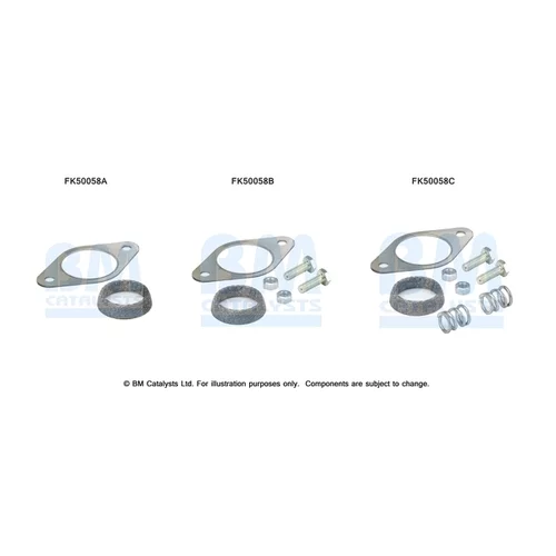 Montážna sada pre výfukovú trubku BM CATALYSTS FK50058