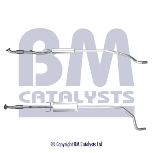 Výfukové potrubie BM CATALYSTS BM50462