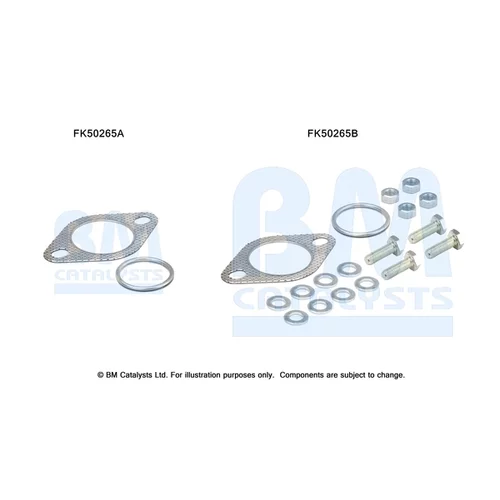 Montážna sada pre výfukovú trubku BM CATALYSTS FK50265