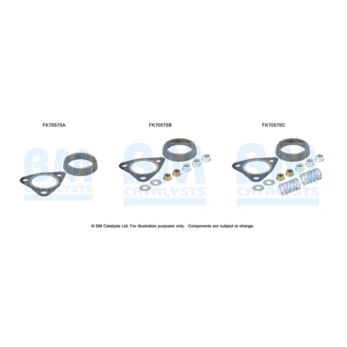 Montážna sada pre výfukovú trubku BM CATALYSTS FK70575