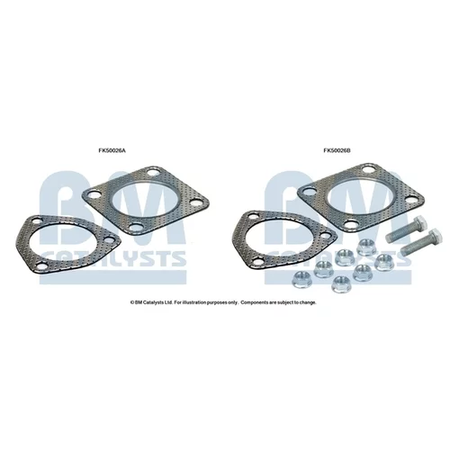 Montážna sada pre výfukovú trubku FK50026 (BM CATALYSTS)