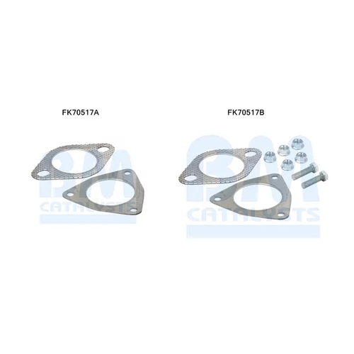 Montážna sada pre výfukovú trubku BM CATALYSTS FK70517