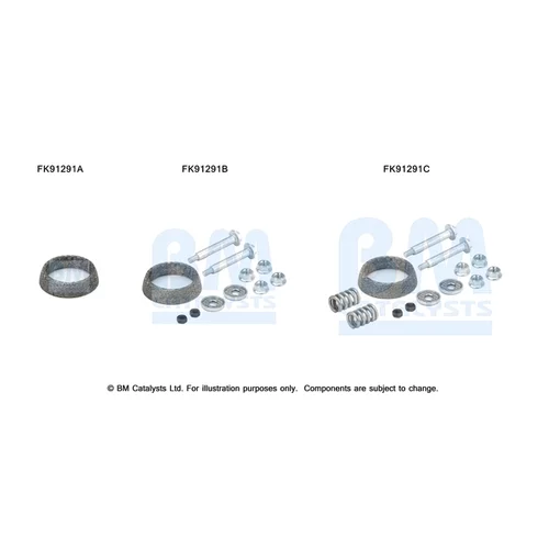 Katalyzátor - montážna sada BM CATALYSTS FK91291