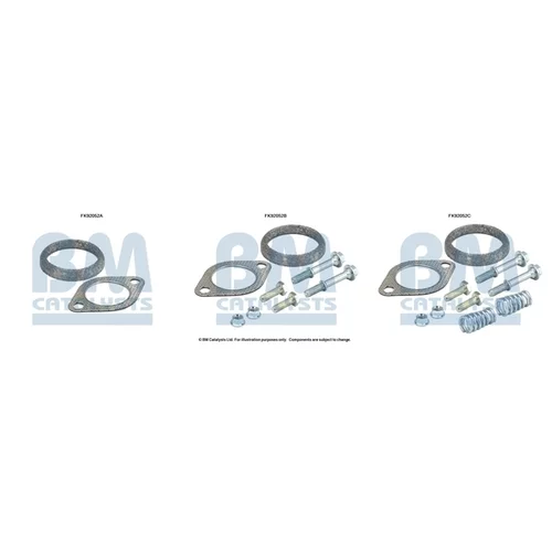 Katalyzátor - montážna sada BM CATALYSTS FK92052