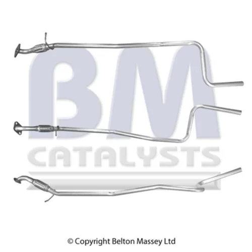 Výfukové potrubie BM CATALYSTS BM50243