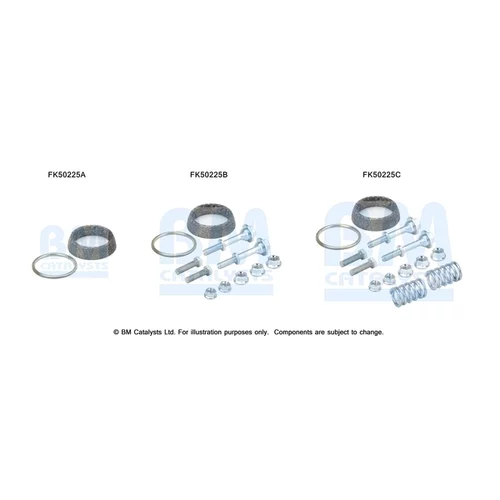 Montážna sada pre výfukovú trubku BM CATALYSTS FK50255