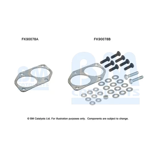 Katalyzátor - montážna sada BM CATALYSTS FK90078