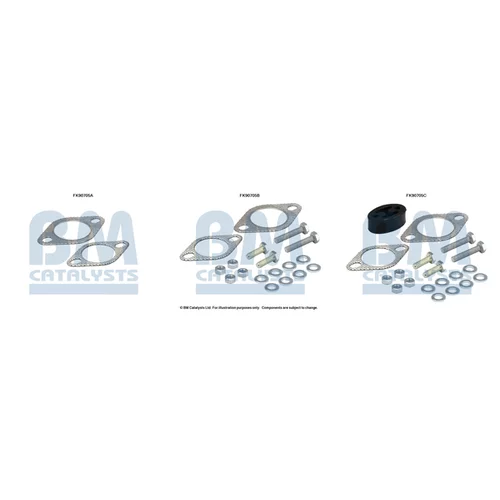 Katalyzátor - montážna sada BM CATALYSTS FK90705