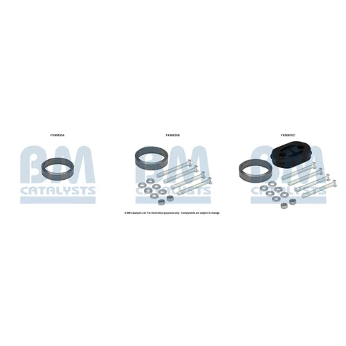 Katalyzátor - montážna sada BM CATALYSTS FK90835