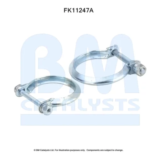 Filter pevných častíc - montážna sada BM CATALYSTS FK11247