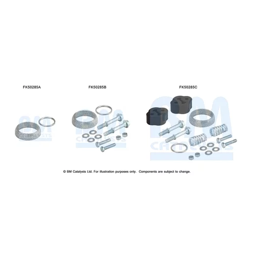 Montážna sada pre výfukovú trubku BM CATALYSTS FK50285