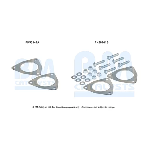 Montážna sada pre výfukovú trubku BM CATALYSTS FK50141