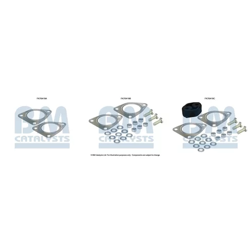 Montážna sada pre výfukovú trubku BM CATALYSTS FK70419