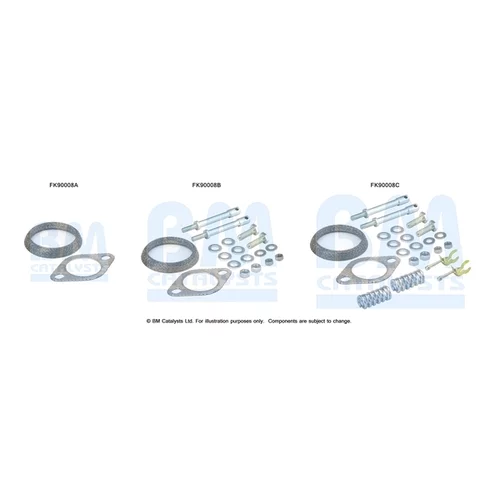 Katalyzátor - montážna sada BM CATALYSTS FK90008