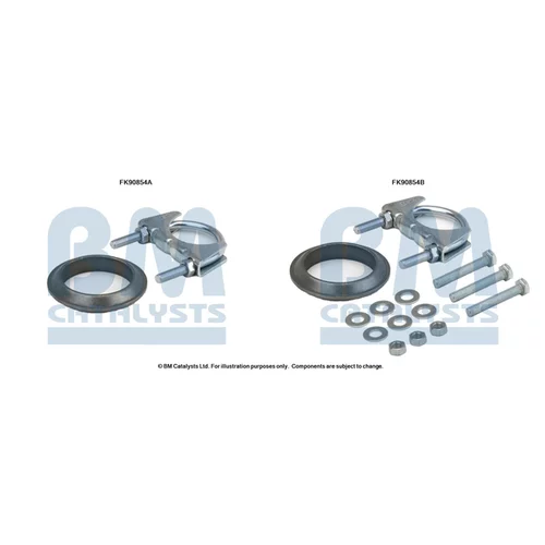 Katalyzátor - montážna sada BM CATALYSTS FK90854