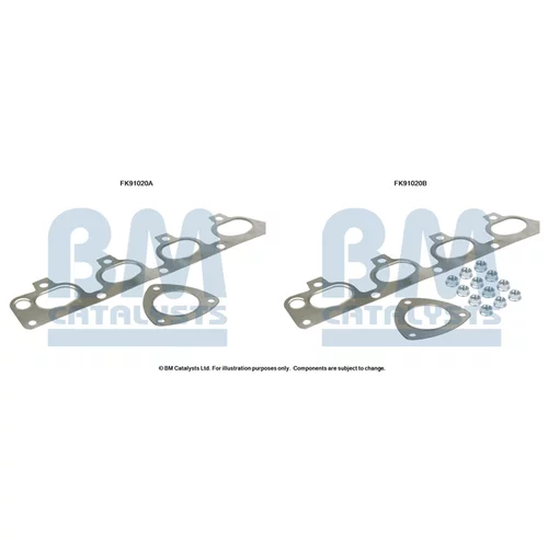 Katalyzátor - montážna sada BM CATALYSTS FK91020