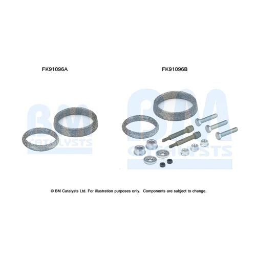 Katalyzátor - montážna sada BM CATALYSTS FK91096