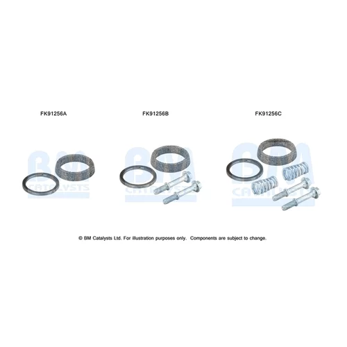 Katalyzátor - montážna sada BM CATALYSTS FK91256