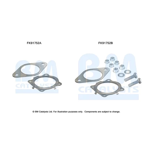 Katalyzátor - montážna sada BM CATALYSTS FK91752