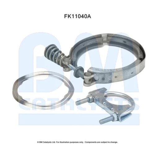 Filter pevných častíc - montážna sada BM CATALYSTS FK11040