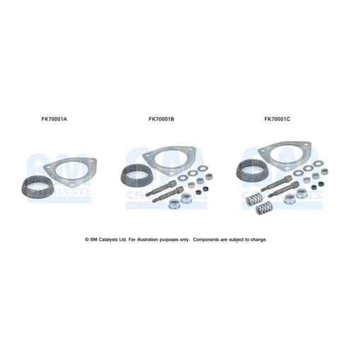 Montážna sada pre výfukovú trubku FK70001 (BM CATALYSTS)