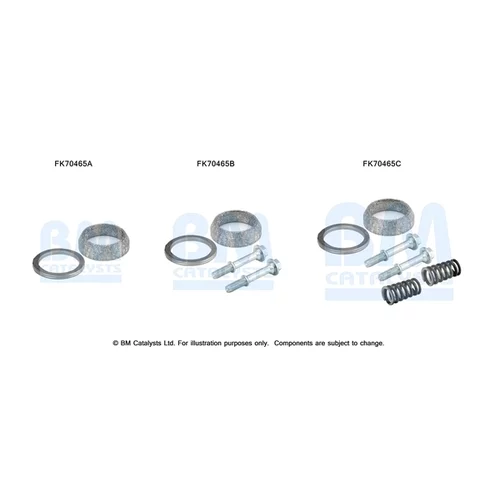 Montážna sada pre výfukovú trubku BM CATALYSTS FK70465