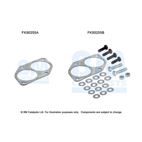 Katalyzátor - montážna sada BM CATALYSTS FK90255