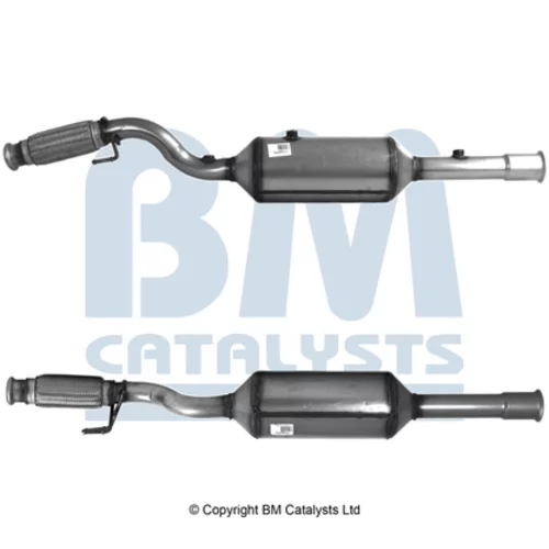 Filter sadzí/pevných častíc výfukového systému BM CATALYSTS BM11247HP