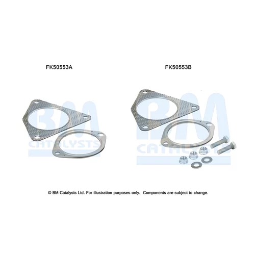 Montážna sada pre výfukovú trubku BM CATALYSTS FK50553