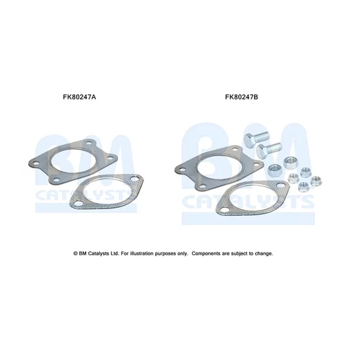 Katalyzátor - montážna sada BM CATALYSTS FK80247