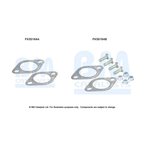 Montážna sada pre výfukovú trubku BM CATALYSTS FK50164