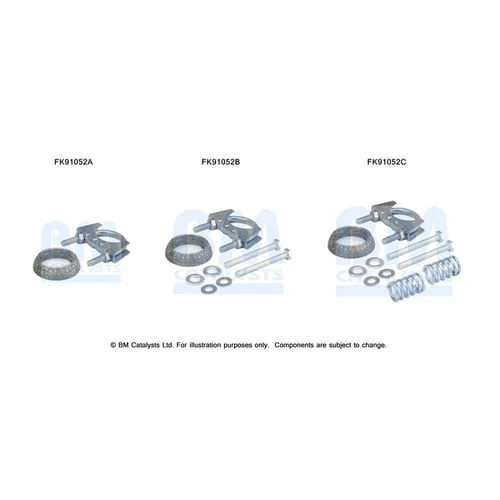 Katalyzátor - montážna sada BM CATALYSTS FK91052